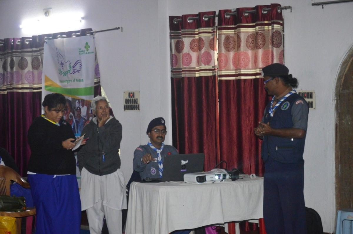 MoP Promotional Activities at Basic and Advanced Course for Guide